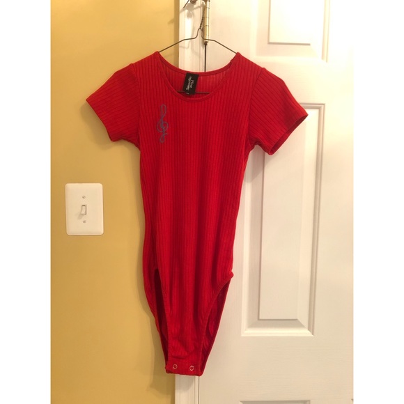 Samantha Pleet Scarlet Treble Bodysuit - Picture 2 of 6